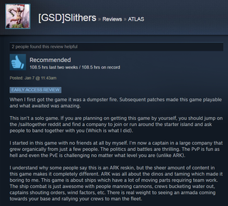 Illustration for article titled Atlas, As Told By Steam Reviews